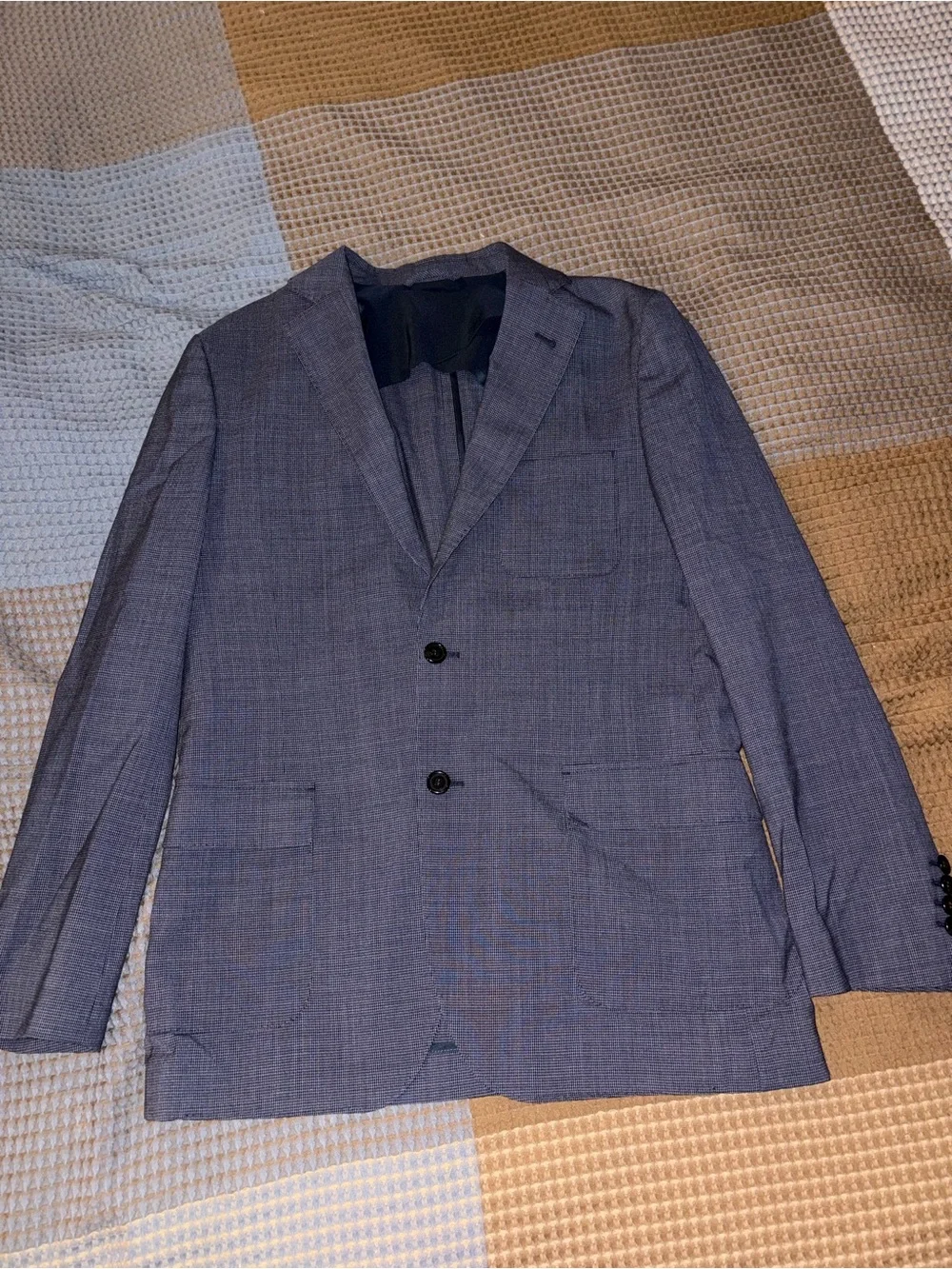 Vineyard Vines Blue Two-Button Sport Coat
